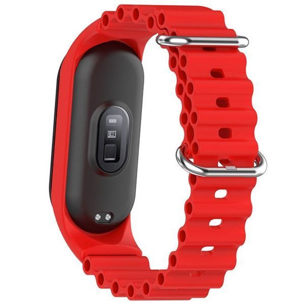Ремінець Ocean Band для Xiaomi Mi Band 3/4/5/6/7 Red 212-01323 фото