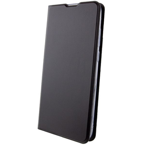 Шкіряний чохол-книжка GETMAN Elegant для Oppo A17k Чорний 555-01462 фото