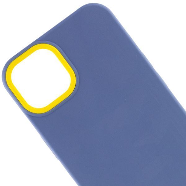 Чехол TPU+PC Bichromatic для Apple iPhone 12 Pro Max (6.7") Blue / Yellow 555-03943 фото