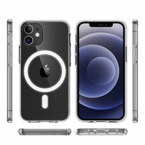 Прозорий чохол Clear Case with MagSafe для iPhone 11 214-00071 фото