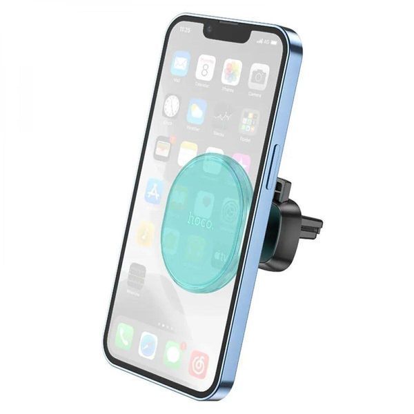 Держатель для мобильного HOCO H1 Crystal magnetic car holder(air outlet) Ice Mist 656-00488 фото