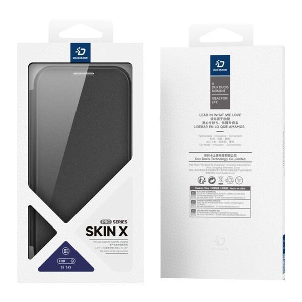 Чехол-книжка Dux Ducis Skin X Pro with MagSafe для Samsung Galaxy S25+ 5G (S936) Black 757-00527 фото