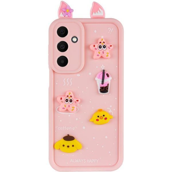 Чехол TPU Toys Case with Ears для Xiaomi Redmi Note 13 4G Light Pink 777-03900 фото