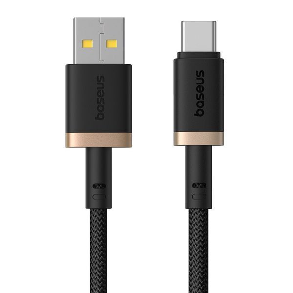 Кабель Baseus Dura Series Fast Charging Cable USB to Type-C 60W 1m Gold+Black P10377802U01-00 фото