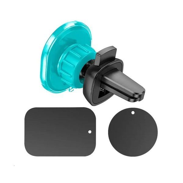 Держатель для мобильного HOCO H1 Crystal magnetic car holder(air outlet) Ice Mist 656-00488 фото