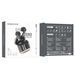 Навушники BOROFONE BW23 Crystal bean Transparent Edition true wireless BT headset Jazz Black 656-00879 фото 6