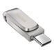 Флеш-накопичувач SanDisk USB 3.1 Ultra Dual Luxe Type-C 256Gb (150 Mb/s) SDDDC4-256G-G46 фото 1