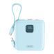 Power Bank XO PR235 22.5W with built-in iP and TYPE-C cable 10000 mAh Серо голубой 656-01506 фото 6