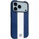 Кожаный чехол Rally with MagSafe для Apple iPhone 17 Pro (6.3") Blue / White 777-08068 фото 1