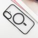 TPU+PC чохол Blueo Skin Friendly Frosted with MagSafe для Apple iPhone 16 (6.1") Black 777-07921 фото 2