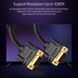 Кабель UGREEN VG101 VGA Male to Male Cable 1m (Black)(UGR-11673) UGR-11673 фото 6