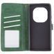 Кожаный чехол-книжка GETMAN Gallant (PU) для Xiaomi Redmi Note 14 Pro 4G Green 777-06193 фото 6