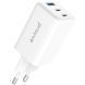 МЗП Proove Pocket GaN 65W (2Type-C + USB) White WCPG65121202 фото 10