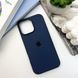 Силиконовый чехол для iPhone 16 Pro Max Dark Blue 666-01270 фото 5