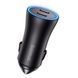 Автомобильное зарядное устройство Baseus Golden Contactor Pro Dual Fast Charger Car Charger C+C 40W Dark Gray 656-00545 фото 3