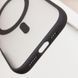 TPU+PC чохол Blueo Skin Friendly Frosted with MagSafe для Apple iPhone 16 (6.1") Black 777-07921 фото 6