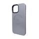 Чехол AG Glass Sapphire MagSafe для iPhone 15 Pro Max Grey 666-03010 фото 1