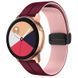Силіконовий ремінець Classy для Smart Watch 20mm Plum / Pink 212-01473 фото 1