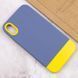 Чехол TPU+PC Bichromatic для Apple iPhone X / XS (5.8") Blue / Yellow 555-03893 фото 4