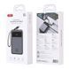 Power Bank XO PR267 65W with 65W Type-C 2-way charging cable 20000 mAh Серый 656-03312 фото 2