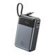 Power Bank XO PR267 65W with 65W Type-C 2-way charging cable 20000 mAh Серый 656-03312 фото 1