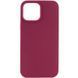 Силиконовый чехол Silk Full Protective для iPhone 11 Pro Max (6.5") Maroon 777-10624 фото