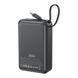 Power Bank XO PR267 65W with 65W Type-C 2-way charging cable 20000 mAh Серый 656-03312 фото 3