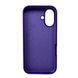 Силіконовий чохол для iPhone 16 Dark Purple 666-01166 фото 2