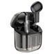 Навушники BOROFONE BW23 Crystal bean Transparent Edition true wireless BT headset Jazz Black 656-00879 фото 2