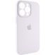 Силіконовий чохол з закритою камерою для iPhone 14 Pro Max White 666-00960 фото 2