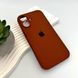 Силиконовый чехол с закрытой камерой для iPhone 17 Saddle Brown 666-04211 фото 4