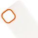 Чехол TPU+PC Bichromatic для Apple iPhone 13 (6.1") Matte / Orange 555-03993 фото 2