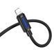 Аудіокабель BOROFONE BL20 True sound silicone digital audio conversion cable iP Black 6941991114397 фото 3