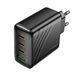 Сетевое зарядное устройство HOCO CS27A Supply PD67W (3C1A) charger (EU) Black 656-01365 фото 3