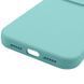 Силиконовый чехол Silk Full Camera Protective для Apple iPhone 17 Pro (6.3") Marine Green 777-09924 фото 4