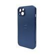 Чохол для смартфона AG Glass Matt Frame Color для iPhone 12 Navy Blue 666-00558 фото