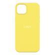 Чохол Silicone Case Full Size для iPhone 15 Plus Mellow Yellow 208-05026 фото