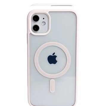Силиконовый чехол Clear Color Case with MagSafe для iPhone 13 Пудровый 214-00129 фото