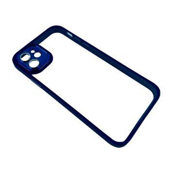 Чохол Brilliant Clear Case Separate Camera для iPhone 14 Темно-синій 208-04340 фото
