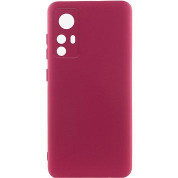 Чехол Silicone Cover Lakshmi Full Camera для Xiaomi 12T / 12T Pro Marsala 777-07010 фото