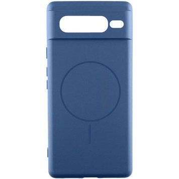Чехол Silicone Cover Lakshmi Full Camera with MagFit для Google Pixel 7 Pro Синий 555-02093 фото