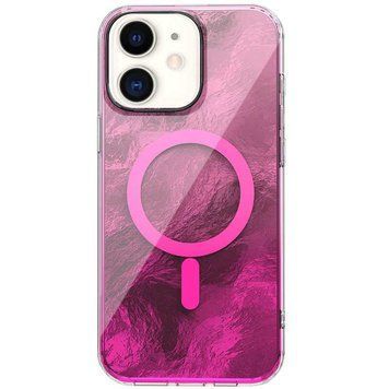 Чехол TPU Shiny Mountain (MagFit) для Apple iPhone 11 (6.1") Pink 555-02938 фото