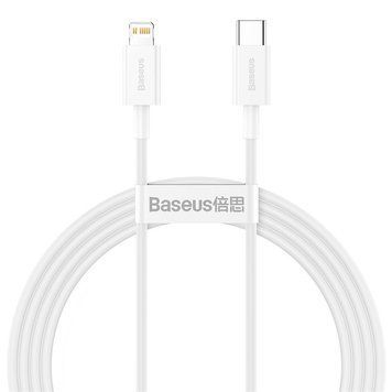 Кабель Baseus Superior Series Fast Charging Data Cable Type-C to iP PD 20W 1.5m White CATLYS-B02 фото