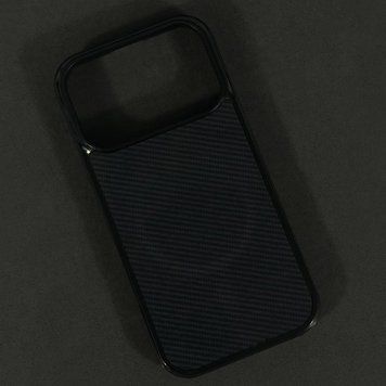 Чохол Gloss Elite Carbonique Magnetic для iPhone 17 Pro Max Line Black 208-06321 фото