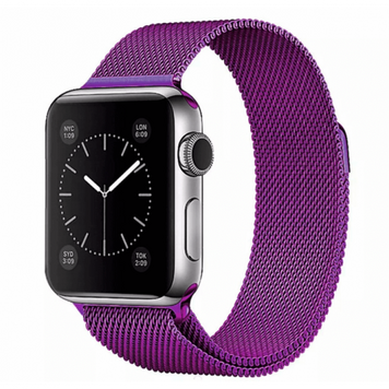 Миланская Петля для Apple Watch 42/44/45/49 мм Фиолетовый 212-00024 фото