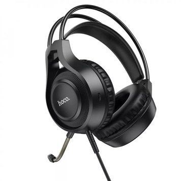 Наушники игровые HOCO W106 Tiger gaming headset Black 656-03937 фото