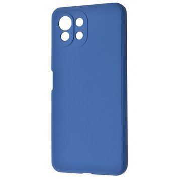 Чехол WAVE Colorful Case (TPU) для Xiaomi Mi 11 Lite/11 Lite 5G NE Blue 656-06385 фото