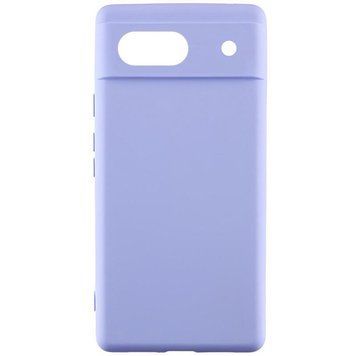 Чехол TPU GETMAN Liquid Silk Full Camera для Google Pixel 6 Сиреневый / Light purple ILSO-00000077912-16 фото