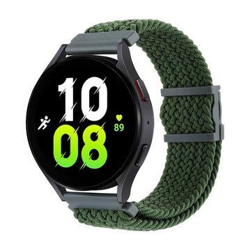 Ремінець Универс 22mm Elastic Adjustment для Samsung/Amazfit/Huawei Pine Green 212-02734 фото