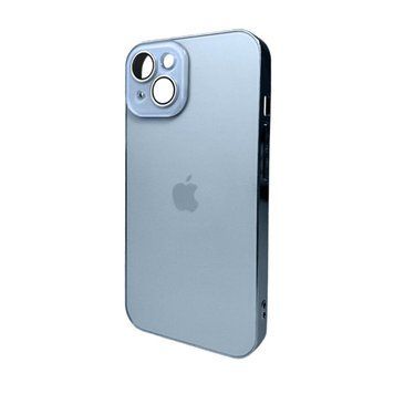Чохол AG Glass Sapphire Frame MagSafe для iPhone 15 Sierra Blue 666-02823 фото
